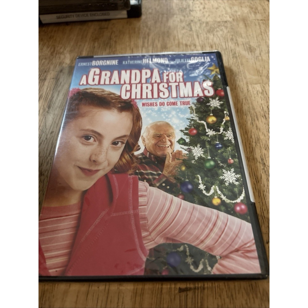 A Grandpa For Christmas DVD 2008 Hallmark Christmas Movie Ernest Borgnine NEW